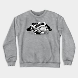 Floating Whale Crewneck Sweatshirt